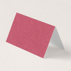 Deep pink  textured swirling  pattern business card