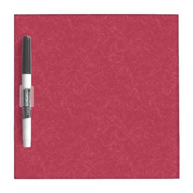 Deep pink  textured swirling  pattern dry erase board (Front)