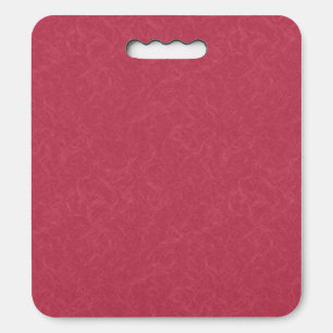 Deep pink textured swirling pattern seat cushion