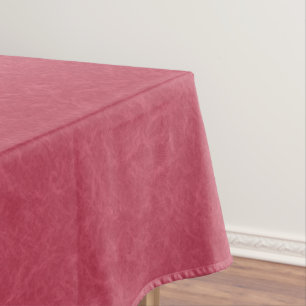 Deep pink  textured swirling  pattern tablecloth