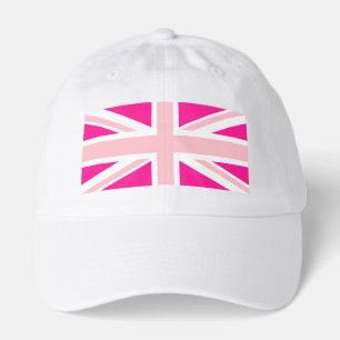 Deep Pink Union Jack Hat