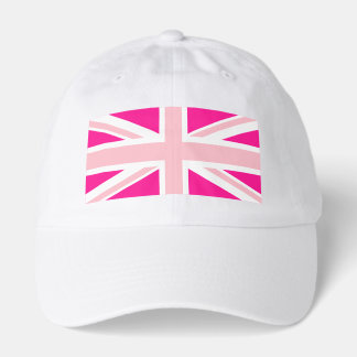 Deep Pink Union Jack Hat