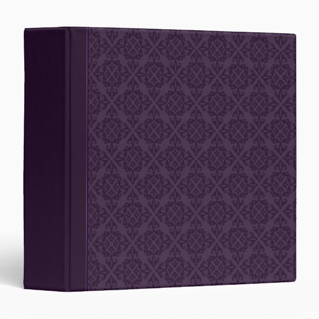 Deep Plum Binder/Album Binder (Front/Spine)