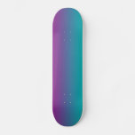 Deep Purple And Teal Skateboard at Zazzle