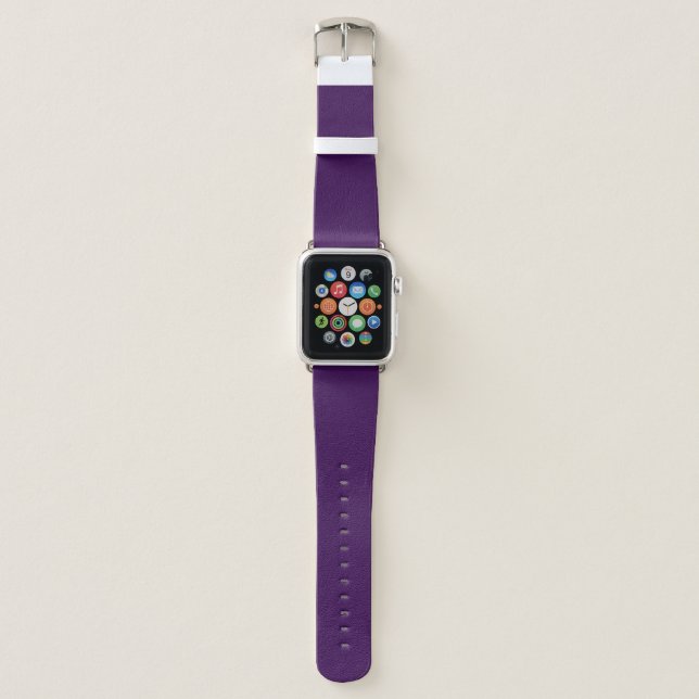 Deep Purple Apple Watch Band (Front)