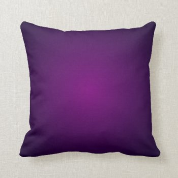 Deep Purple Hues Throw Pillow by HappyWishingWell at Zazzle