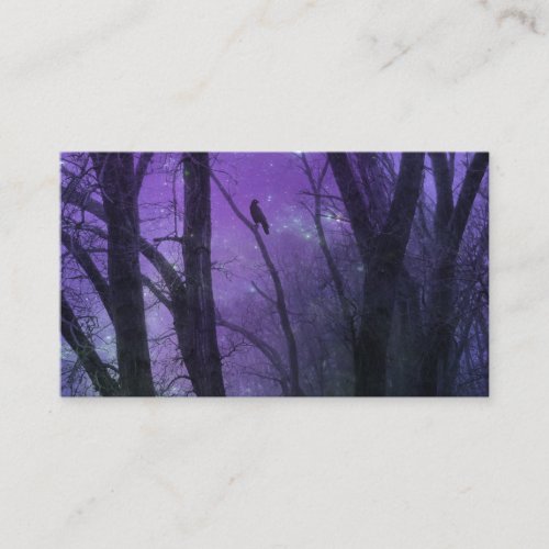 Deep Purple Inspiration Business Card