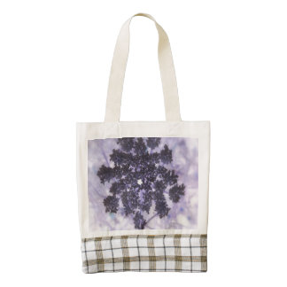 Deep Purple Lilacs Zazzle HEART Tote Bag