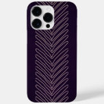 Deep Purple Modern Tribal African Arrows Case-Mate iPhone 14 Pro Max Case