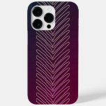 Deep Purple Modern Tribal African Arrows Case-Mate iPhone 14 Pro Max Case
