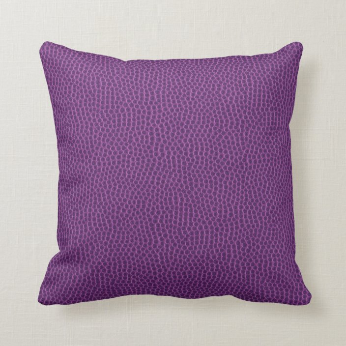 deep purple pillows