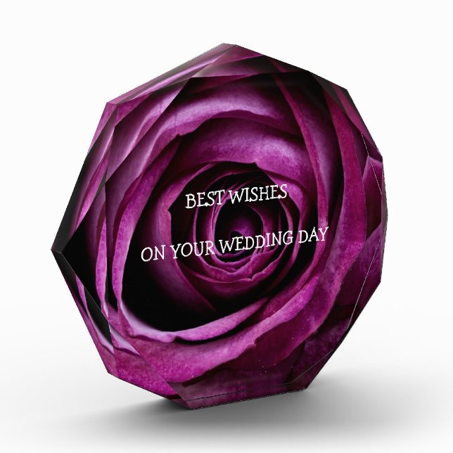 Deep Purple Rose Award (Left)