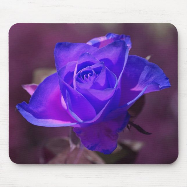 Deep Purple Rose mouse pad (Front)