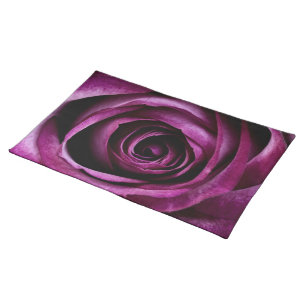 Deep Purple Rose Placemat