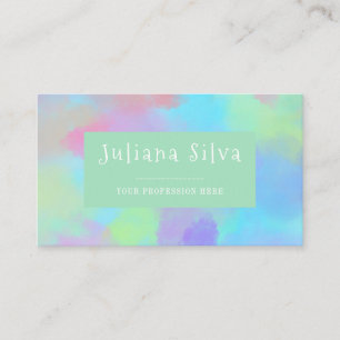 Deep Purple Soft  Business Card