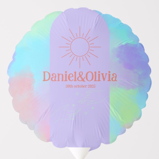 Deep Purple Soft Weeding Balloon (Front)