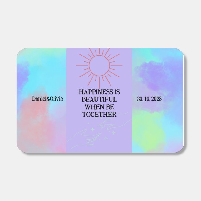 Deep Purple Soft Weeding Stuff  Matchboxes (Front)