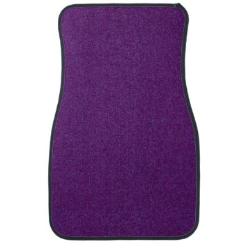 Deep Purple Sparkly Bits Car Floor Mat by FunWithFibro at Zazzle