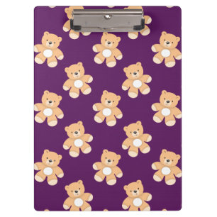 Deep Purple Teddy Bear, Bears Clipboard