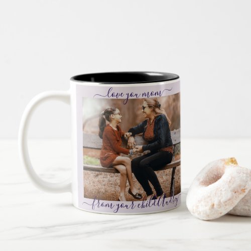 Deep Purple Violets Mothers Day Mug