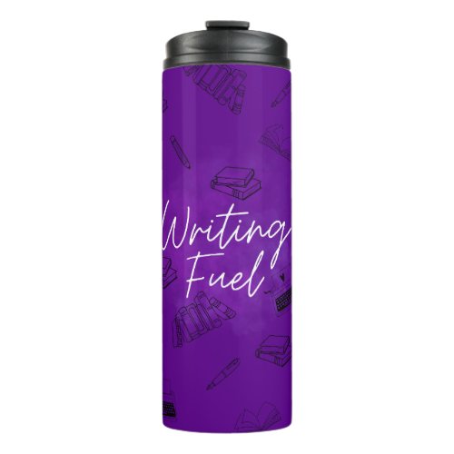 Deep Purple Writing Fuel Mug