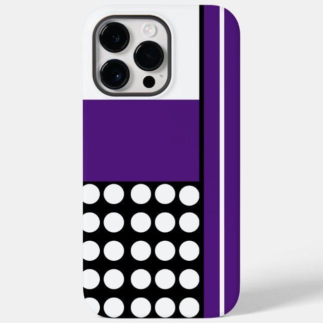 Deep Purpule  Case-Mate iPhone Case (Back)