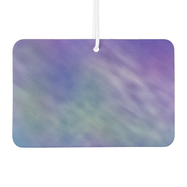 Deep Rainbow Colored Sky Background Air Freshener (Front)