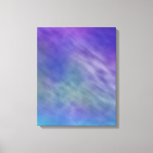 Deep Rainbow Colored Sky Background Canvas Print (Front)