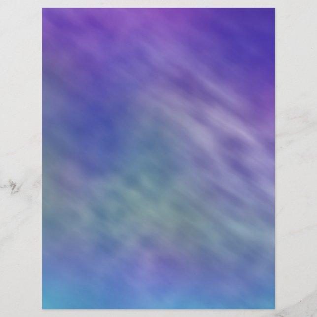 Deep Rainbow Colored Sky Background Flyer (Front)