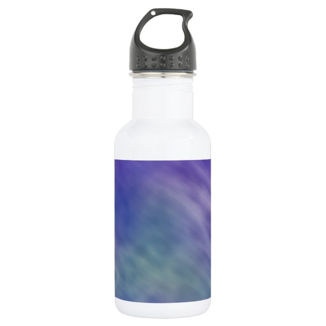 Deep Rainbow Colored Sky Background Water Bottle (Front)