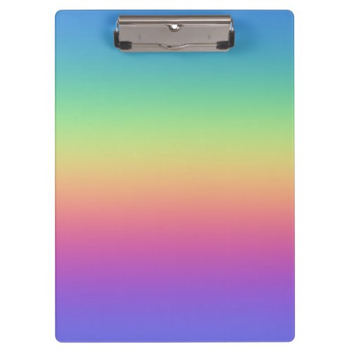 Deep Rainbow Gradient Clipboard