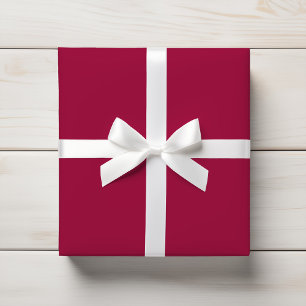 Deep Red Merlot Wine Solid Wrapping Paper