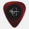 Deep Red Personalized Guitar Pick