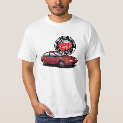 Deep red Saturn SL2 SCCNA t_shirt