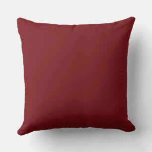 Deep Red Throw Pillows