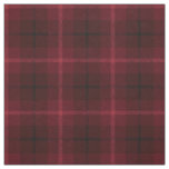 Deep red Wine, red plum, black/white stripe plaid Fabric