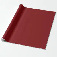 Solid Red Wrapping Paper