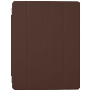 Deep Rich Brown color decor Customizable iPad Smart Cover