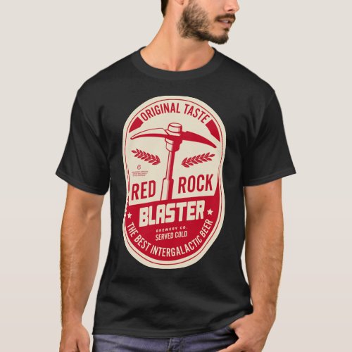 Deep Rock Galactic Red Rock Blaster Essential T_Sh T_Shirt