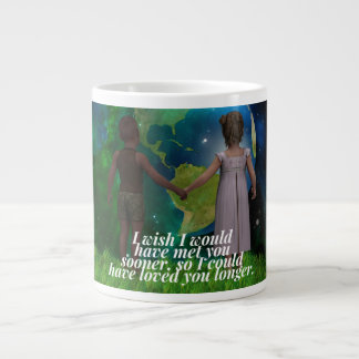 Deep Romantic Love Quote Giant Coffee Mug