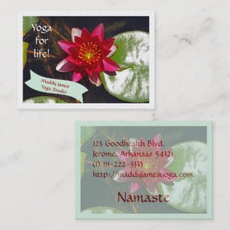 Deep Rose Colored Lotus Blossom Customizable