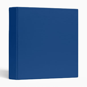 Deep royal blue 3 ring binder
