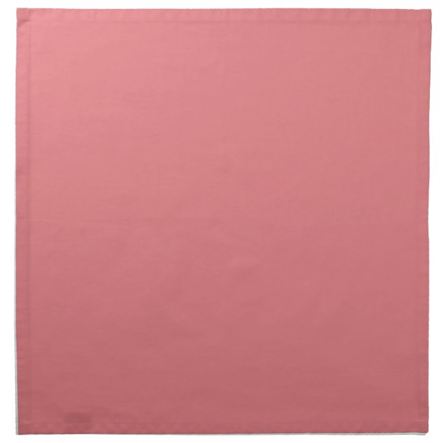 Deep Salmon Napkins (Front)