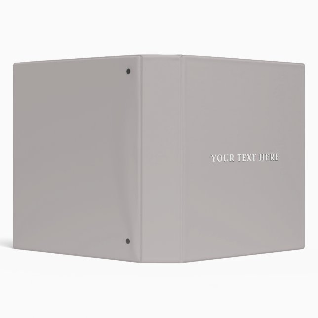 Deep sand | solid beige  3 ring binder (Background)