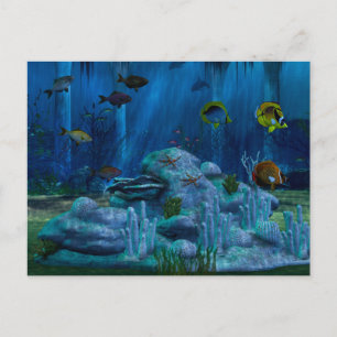 Deep Sea 3D Digital Postcard