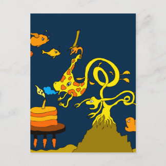Deep Sea Birthday 5x7.jpg Postcard