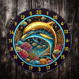 Deep Sea Bliss Dolphin Dartboard
