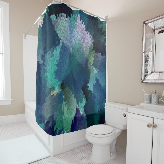 Deep Sea coral..... Shower Curtain (In Situ)