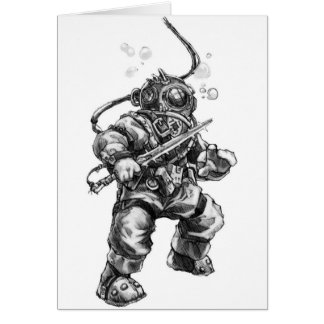 Deep Sea Diver Cards