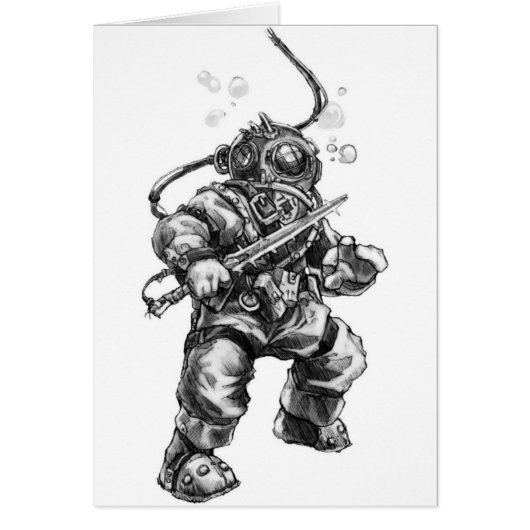 Deep Sea Diver Cards (Front)